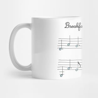 Breakfast At Tiffany's Diamond music sheet artwork Audrey Hepburn Mug